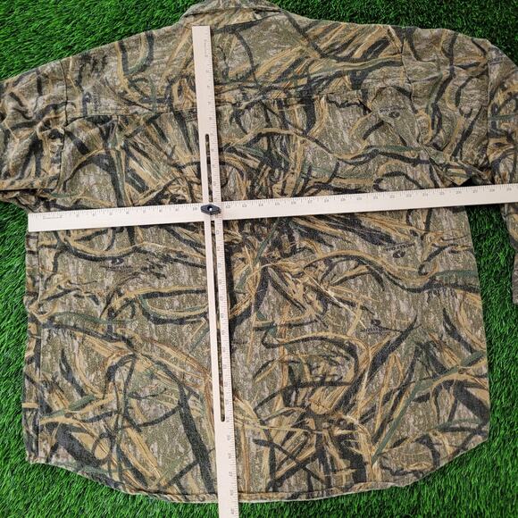 Cabelas Camo Jacket L/XL 26x28 Brown Hunting Baggy Rugged - Picture 4 of 14